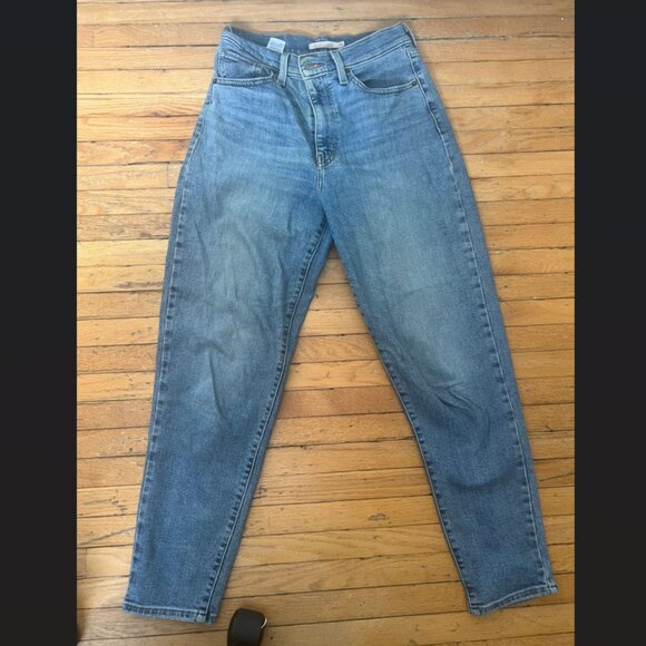 Levi's Denim - Levi's Women's Straight Leg Blue Jeans